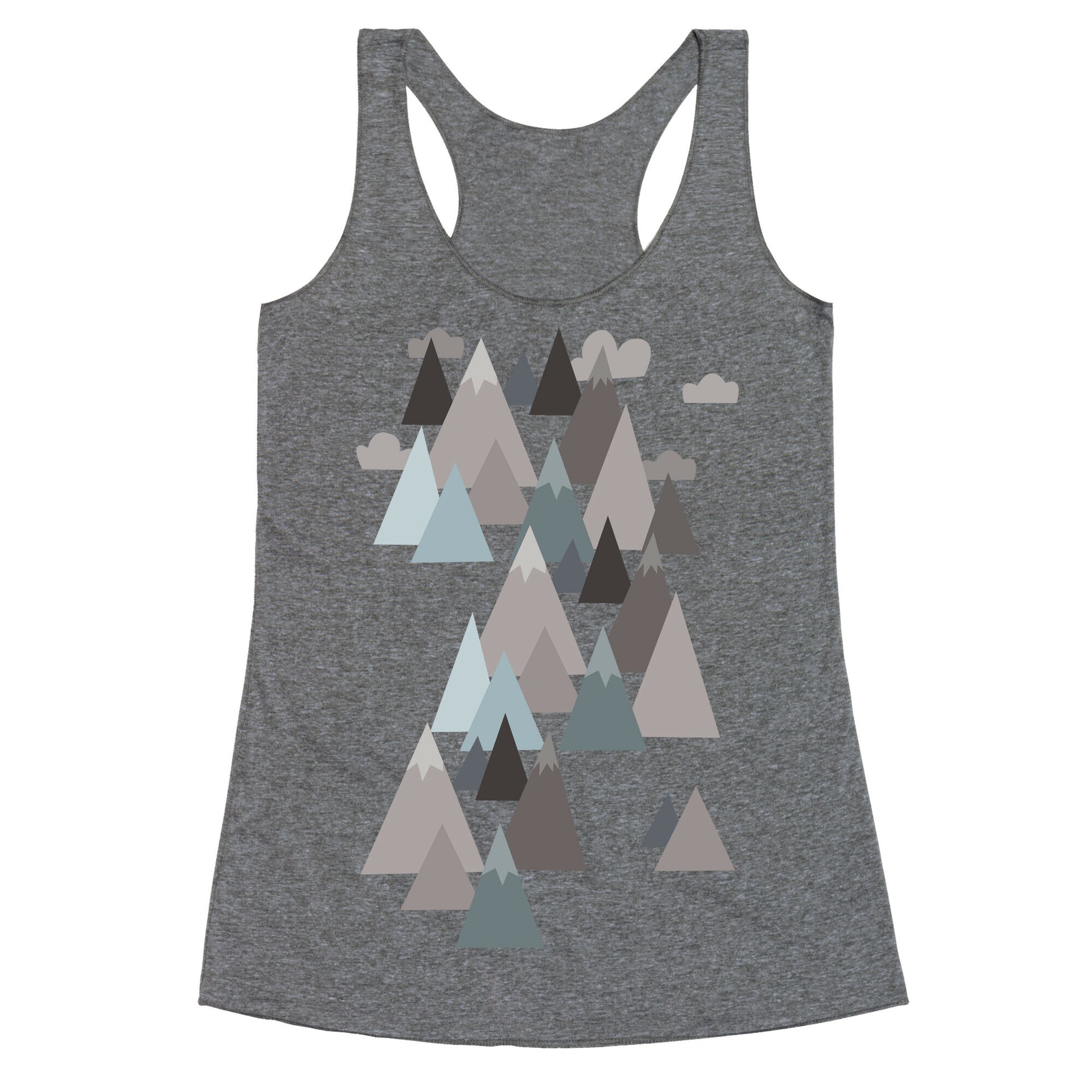Winter Mountains Racerback Tank