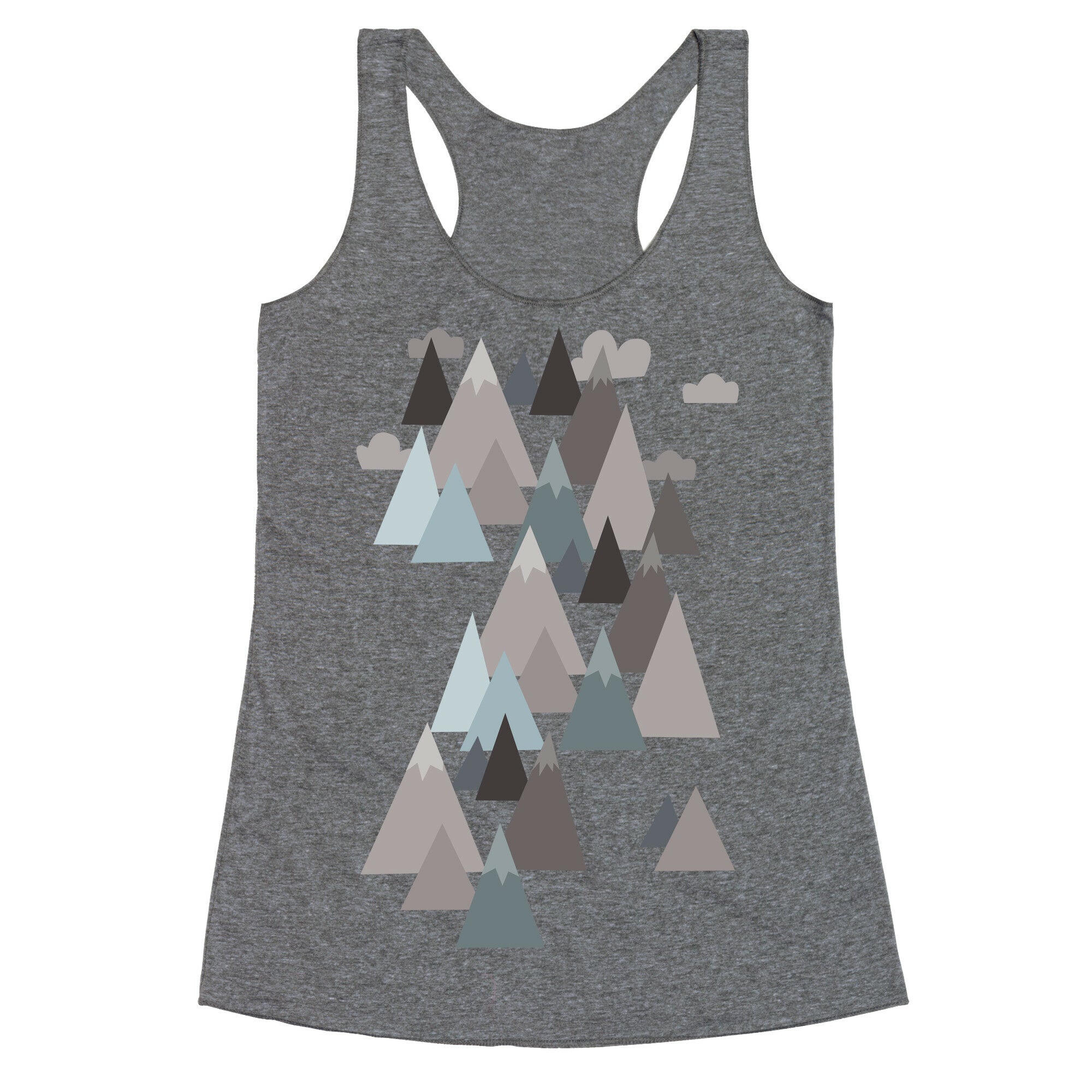 Winter Mountains Racerback Tank