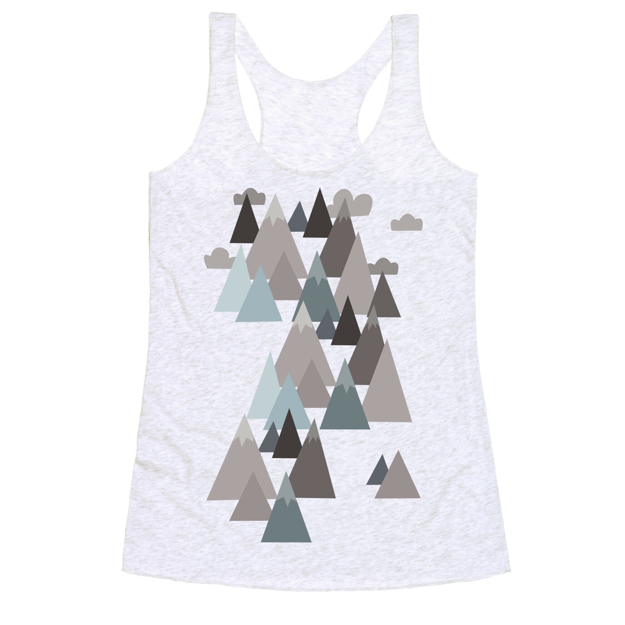Winter Mountains Racerback Tank