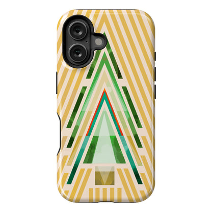 Geometric Summer Tree Phone Case