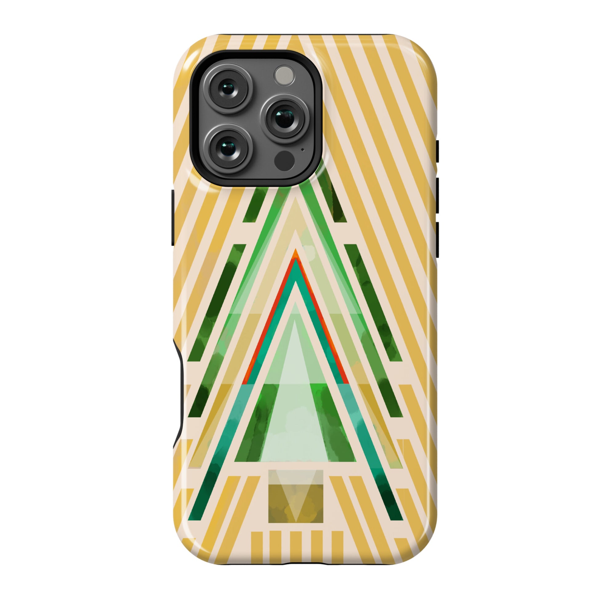 Geometric Summer Tree Phone Case