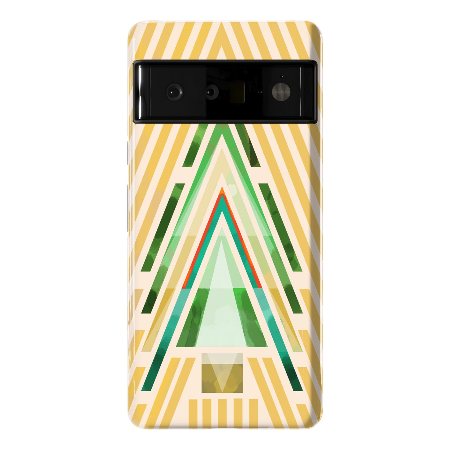 Geometric Summer Tree Phone Case