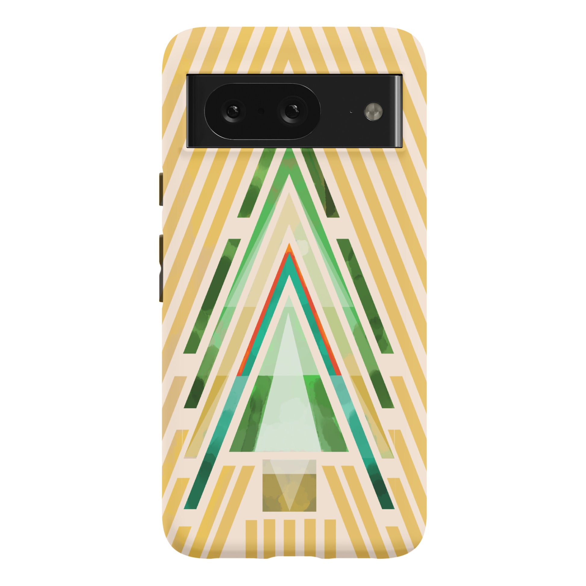 Geometric Summer Tree Phone Case