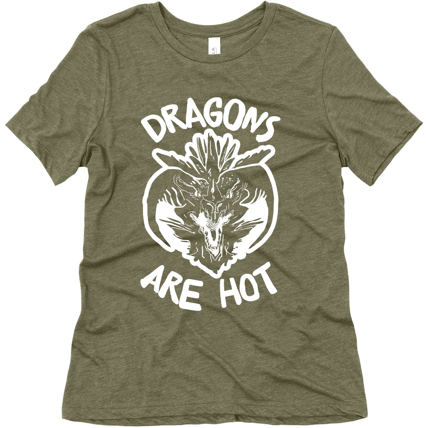 Dragons Are Hot Women's Triblend Tee