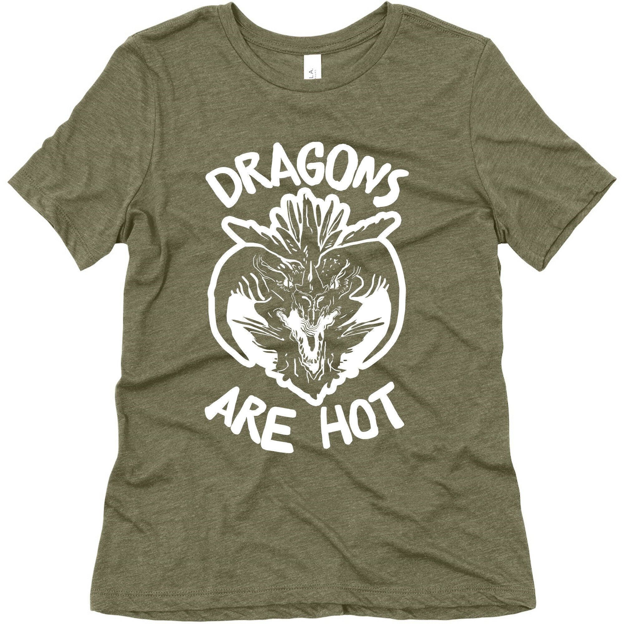 Dragons Are Hot Women's Triblend Tee