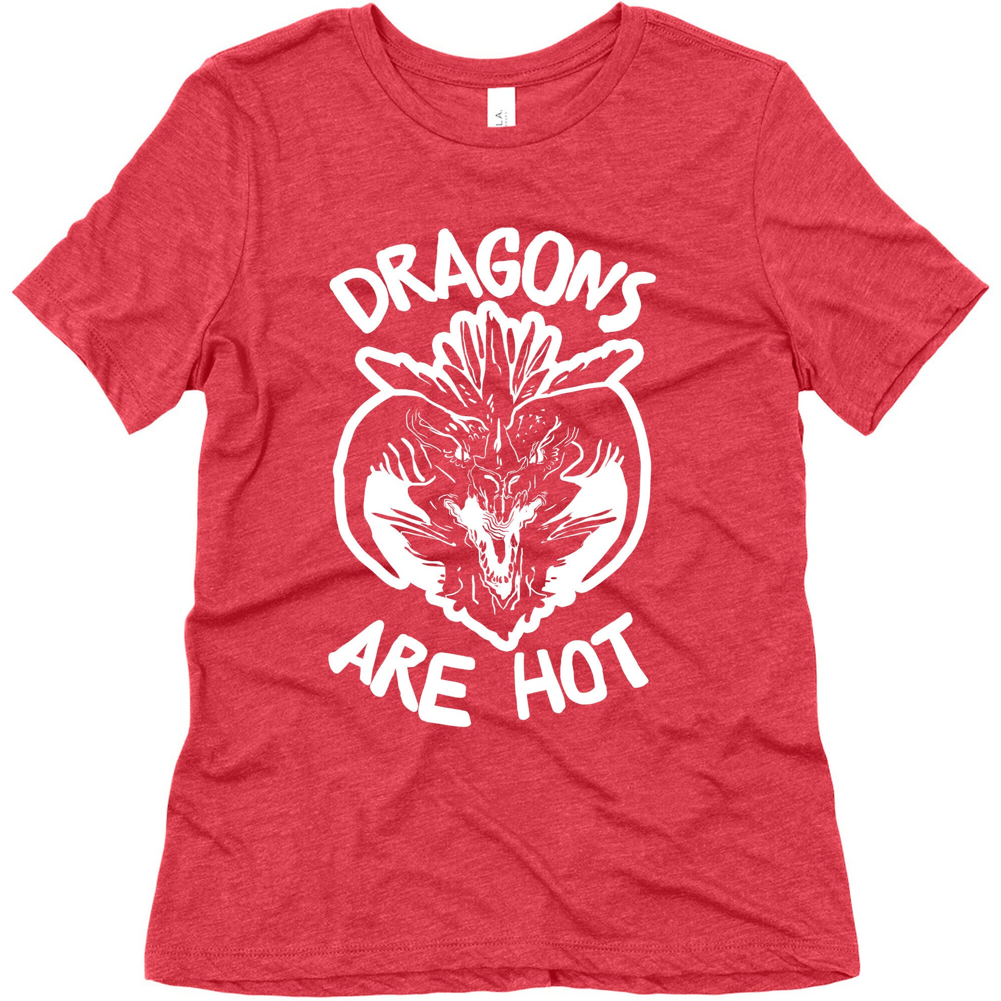Dragons Are Hot Women's Triblend Tee