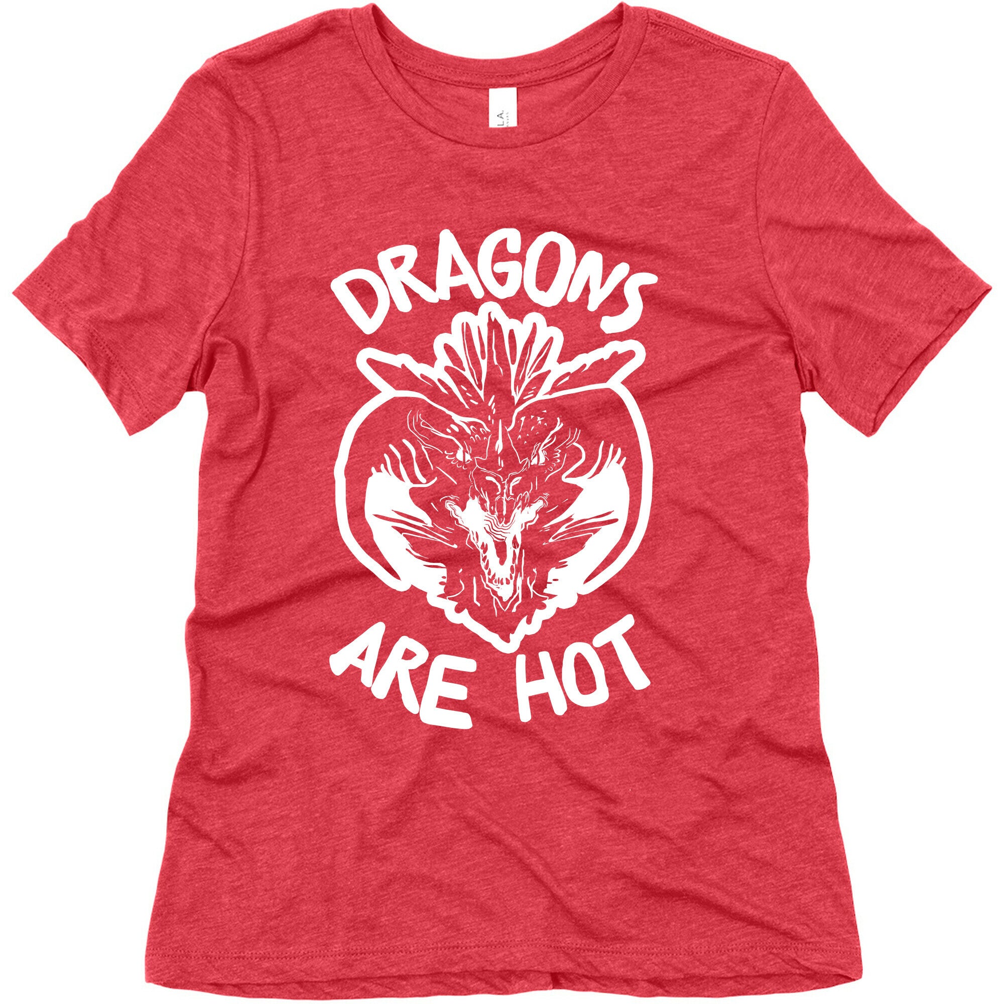 Dragons Are Hot Women's Triblend Tee