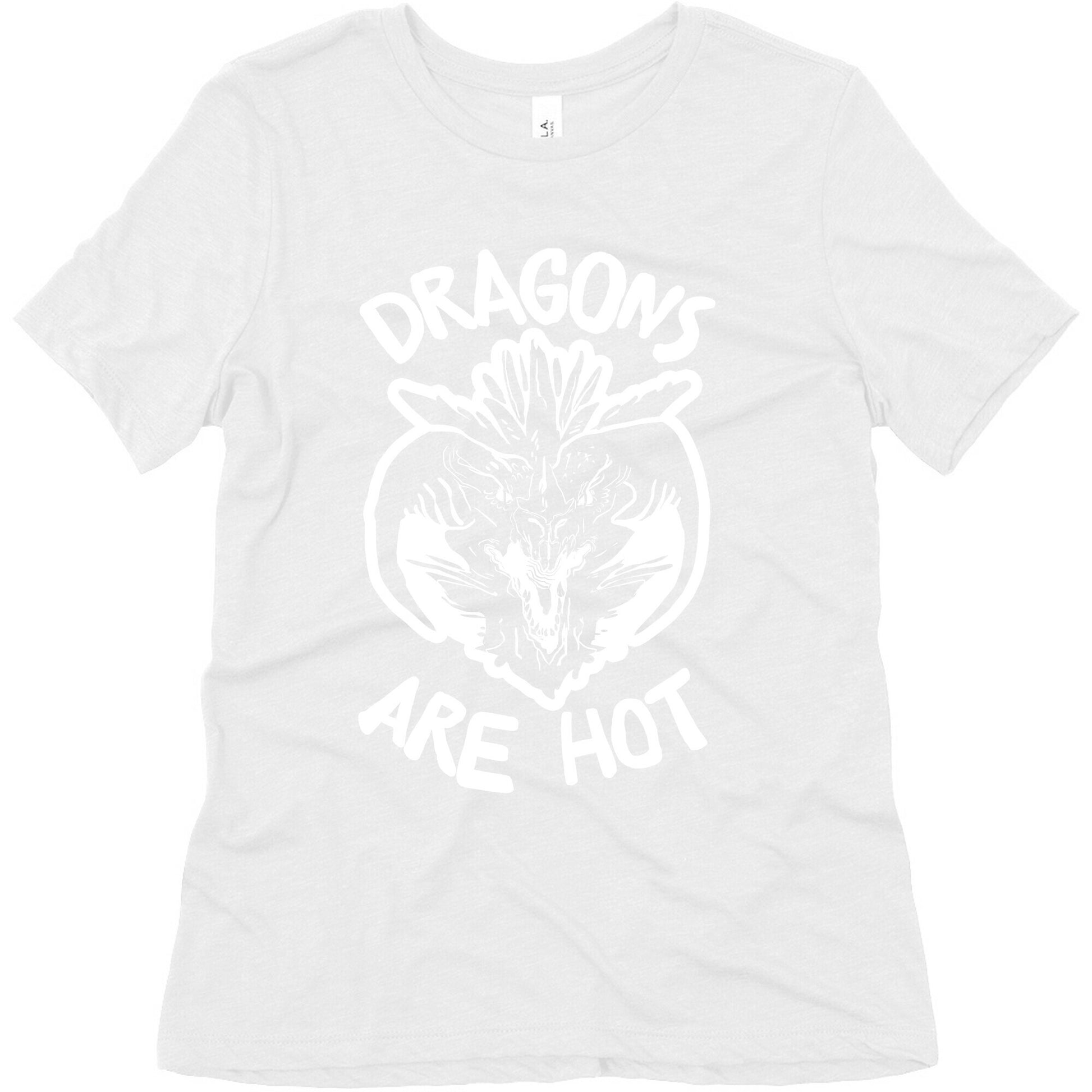 Dragons Are Hot Women's Triblend Tee