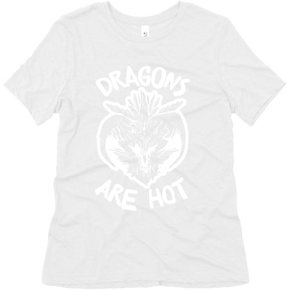Dragons Are Hot Women's Triblend Tee