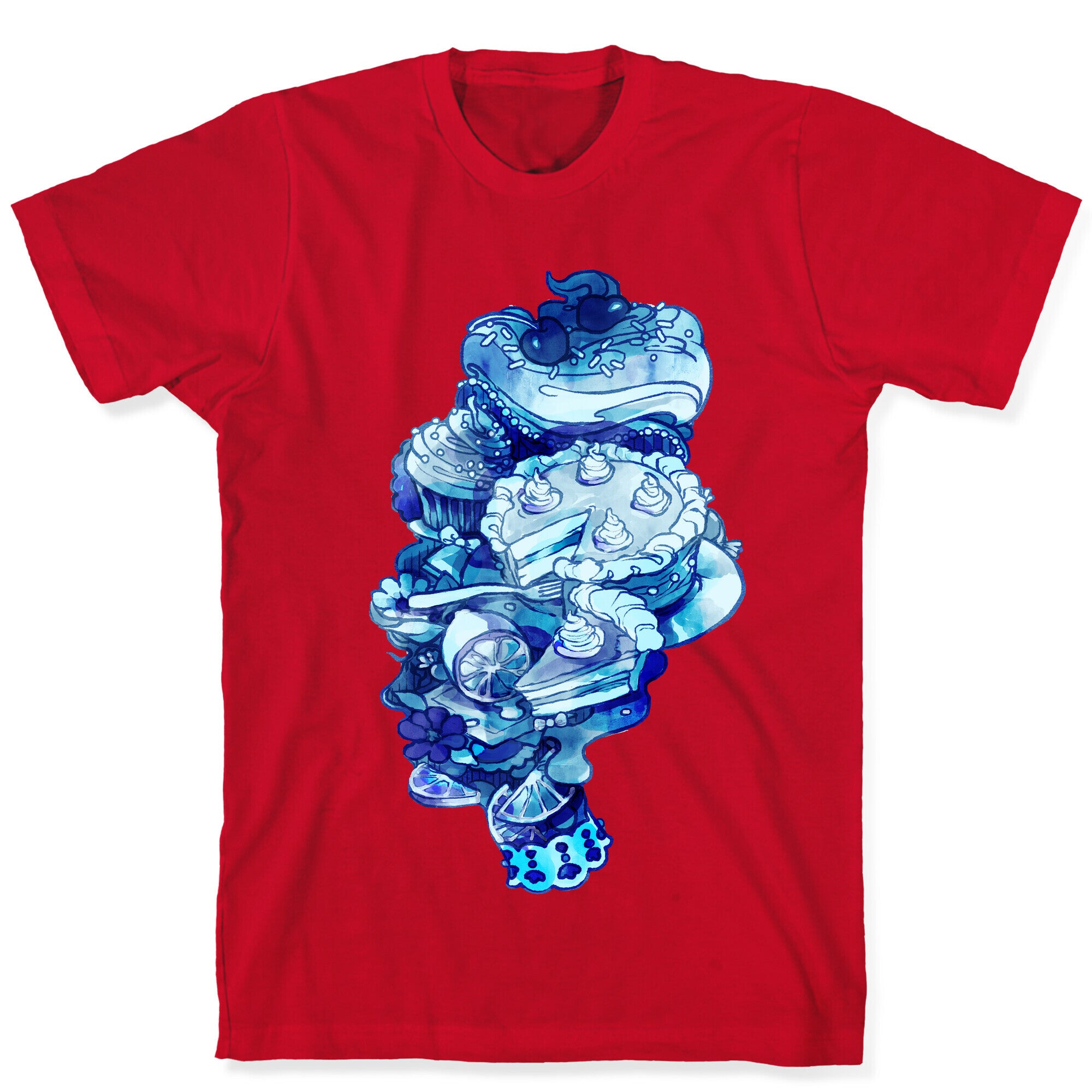 Marie Antoinette Cake and Sweets T-Shirt