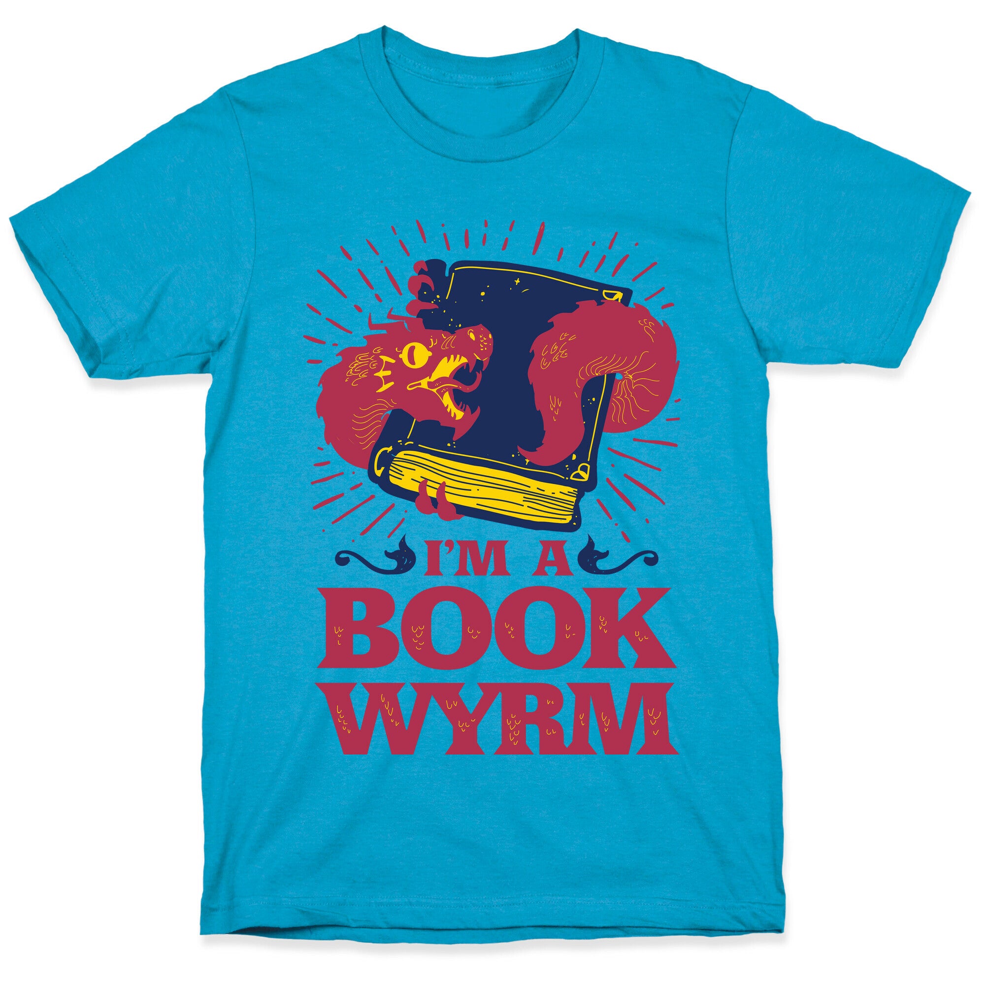 I'm a Book Wyrm Unisex Triblend Tee