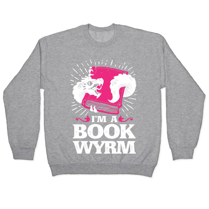 I'm a Book Wyrm Crewneck Sweatshirt