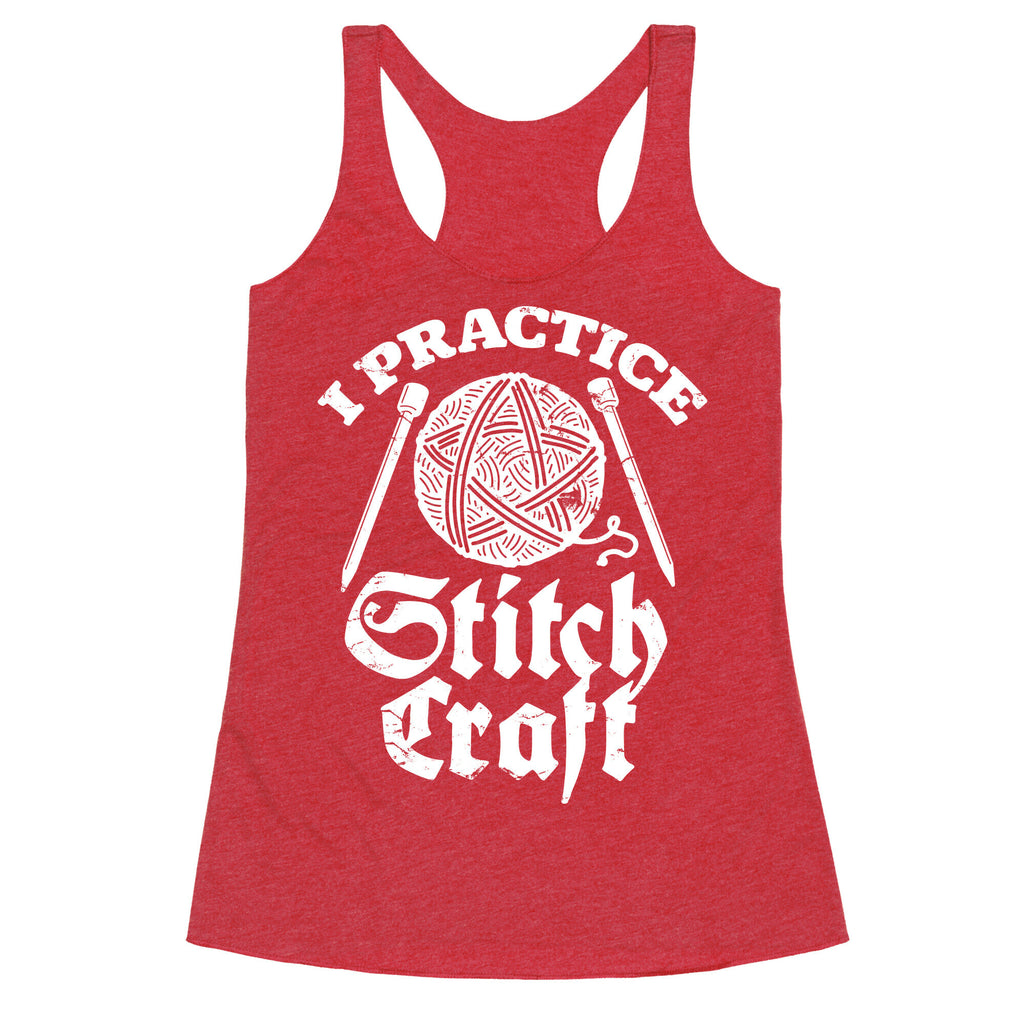 I Practice Stitchcraft Racerback Tank