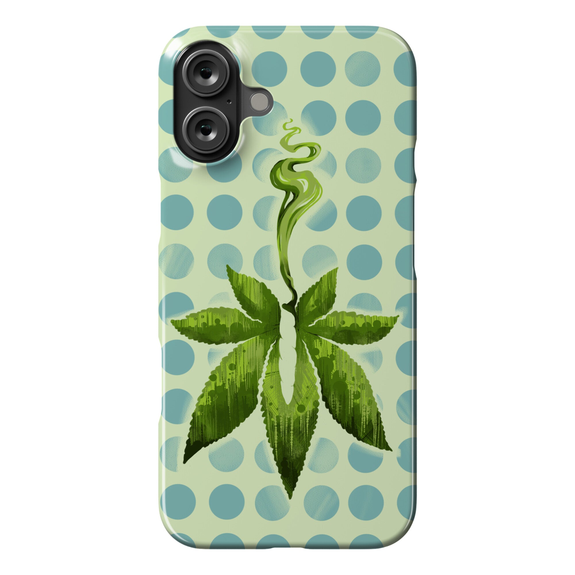 Green Leaf- Cannabis Phone Case