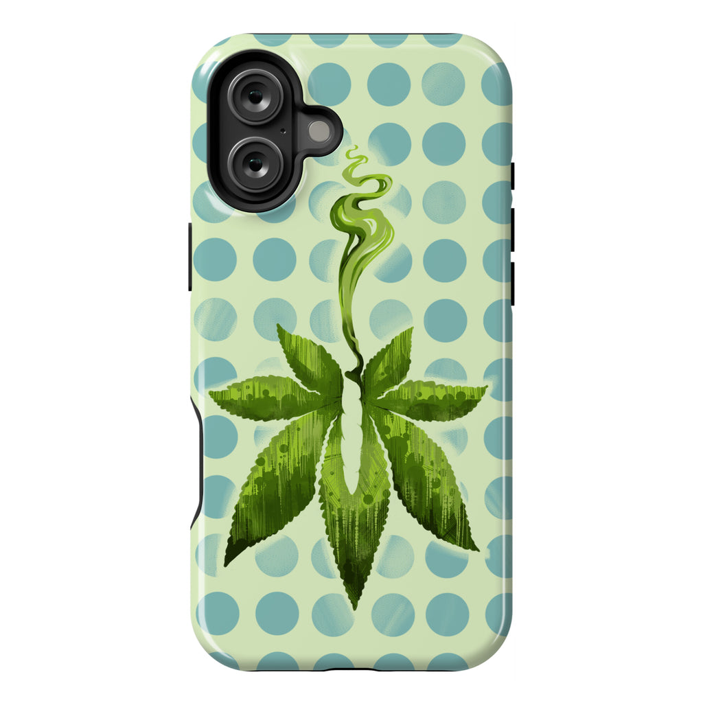 Green Leaf- Cannabis Phone Case
