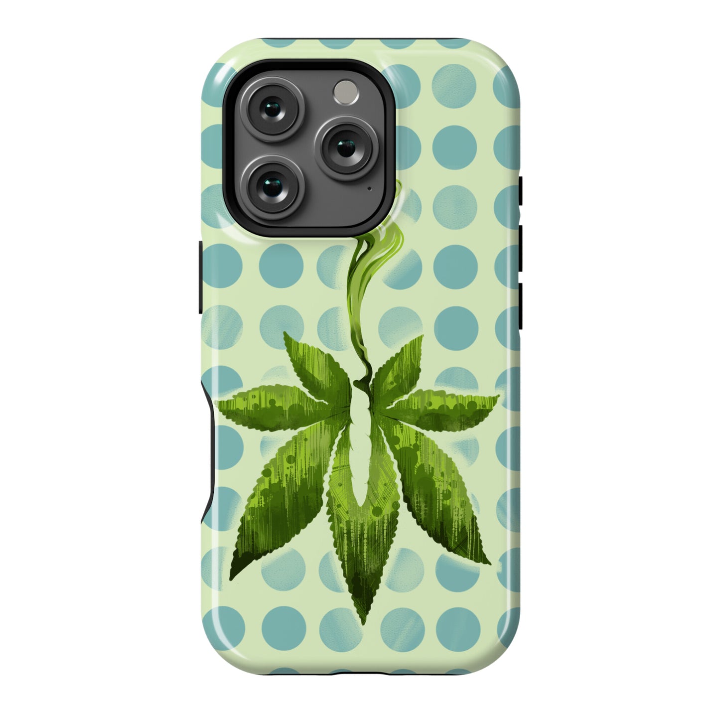 Green Leaf- Cannabis Phone Case