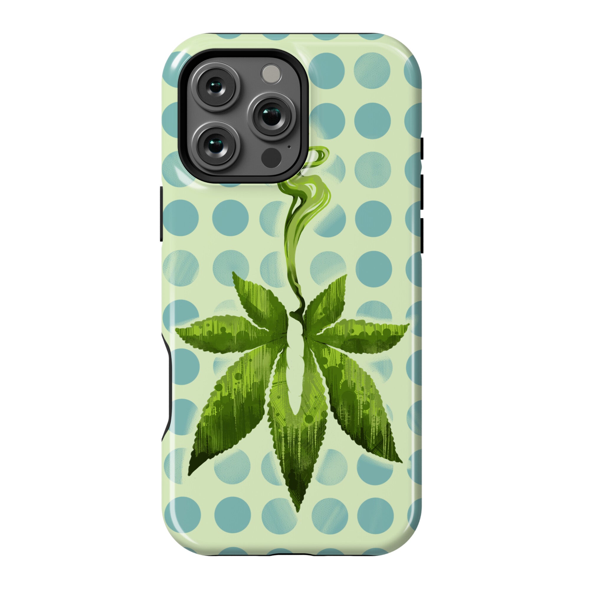 Green Leaf- Cannabis Phone Case