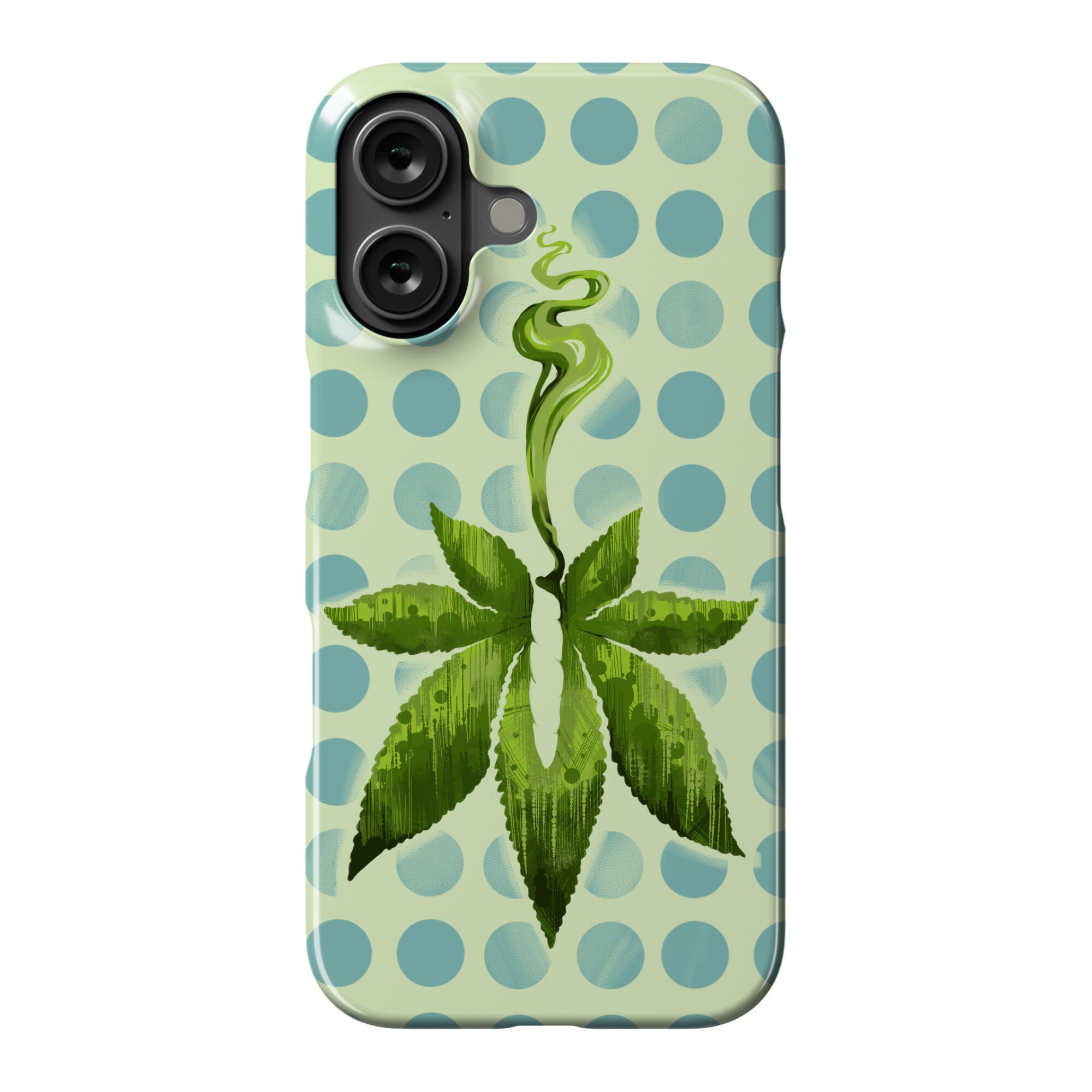 Green Leaf- Cannabis Phone Case