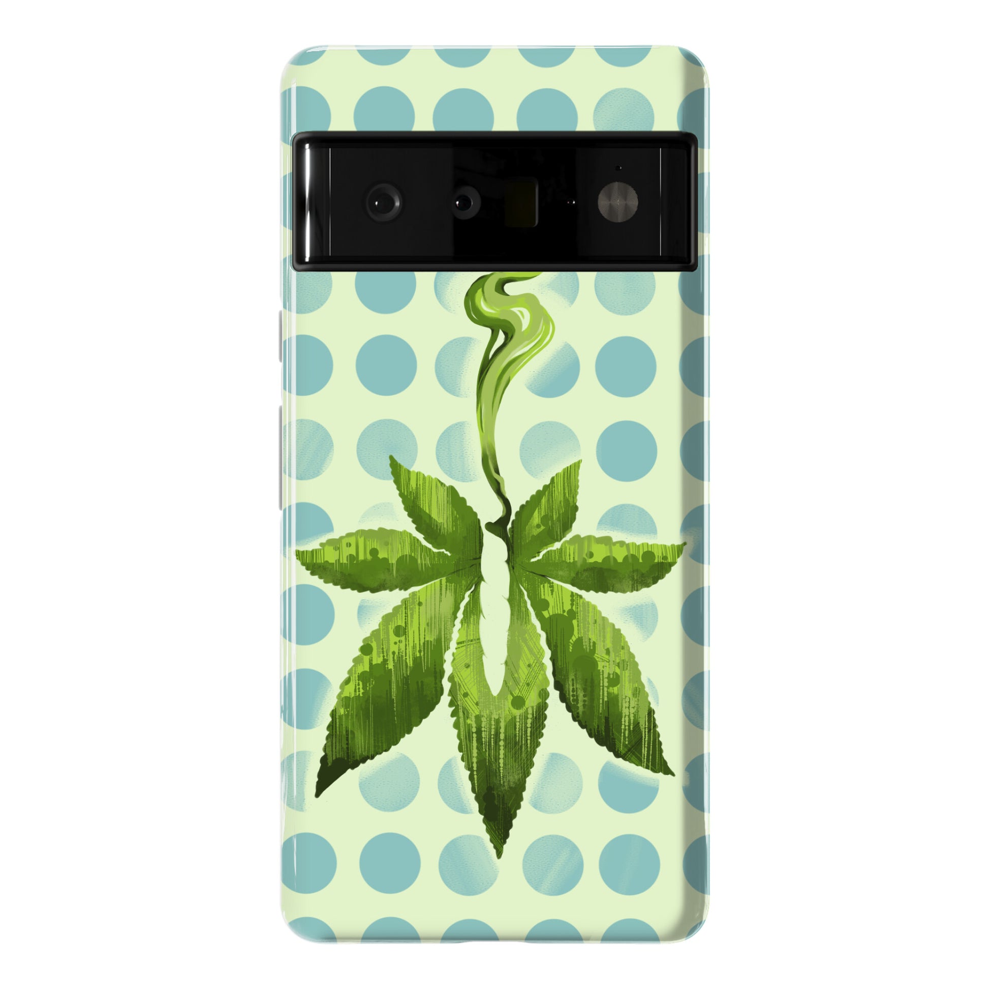 Green Leaf- Cannabis Phone Case