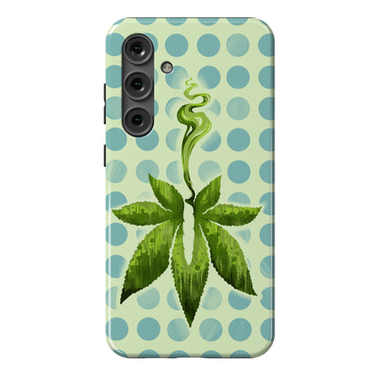 Green Leaf- Cannabis Phone Case