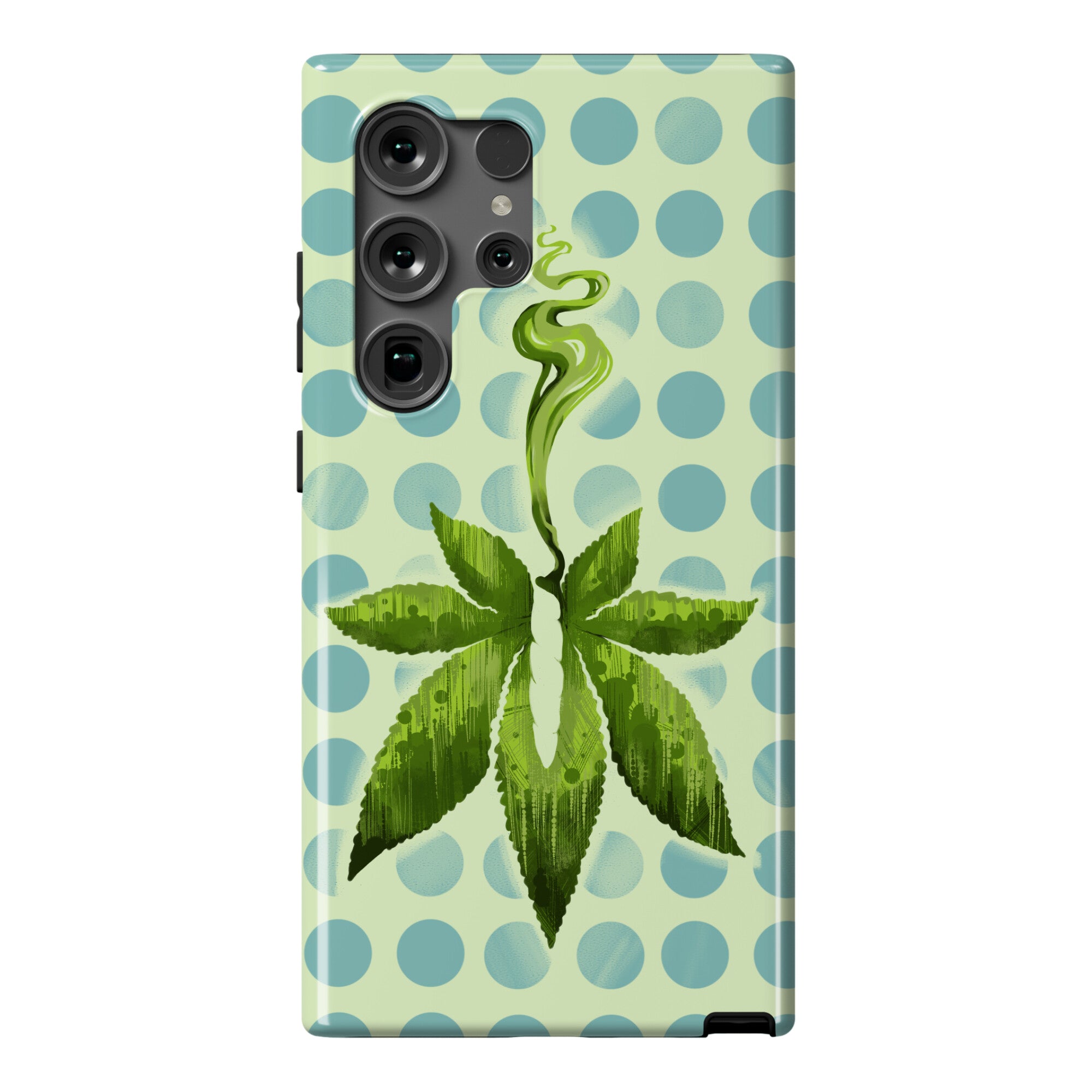 Green Leaf- Cannabis Phone Case