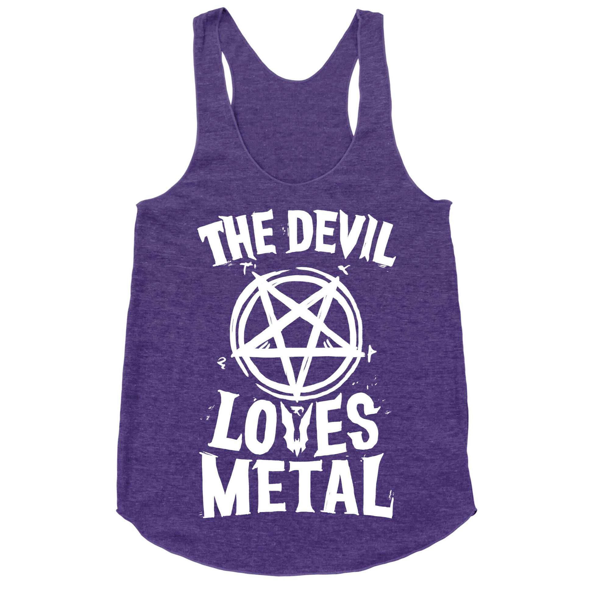 The Devil Loves Metal Racerback Tank