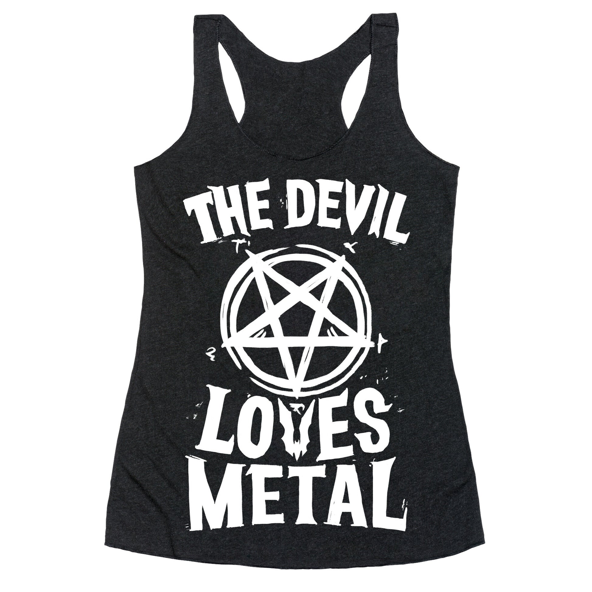 The Devil Loves Metal Racerback Tank