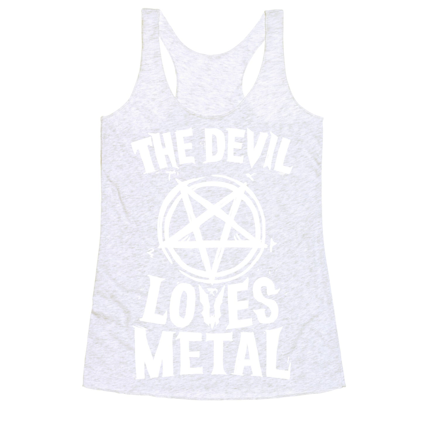 The Devil Loves Metal Racerback Tank