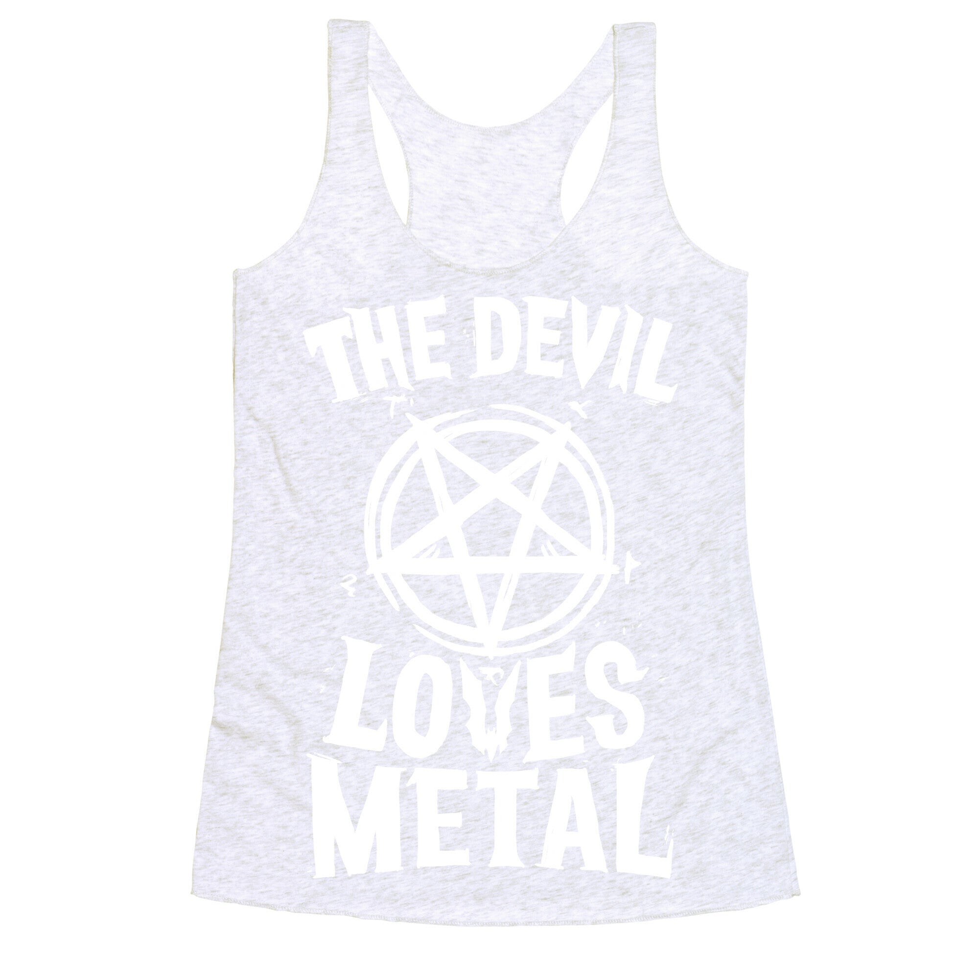 The Devil Loves Metal Racerback Tank