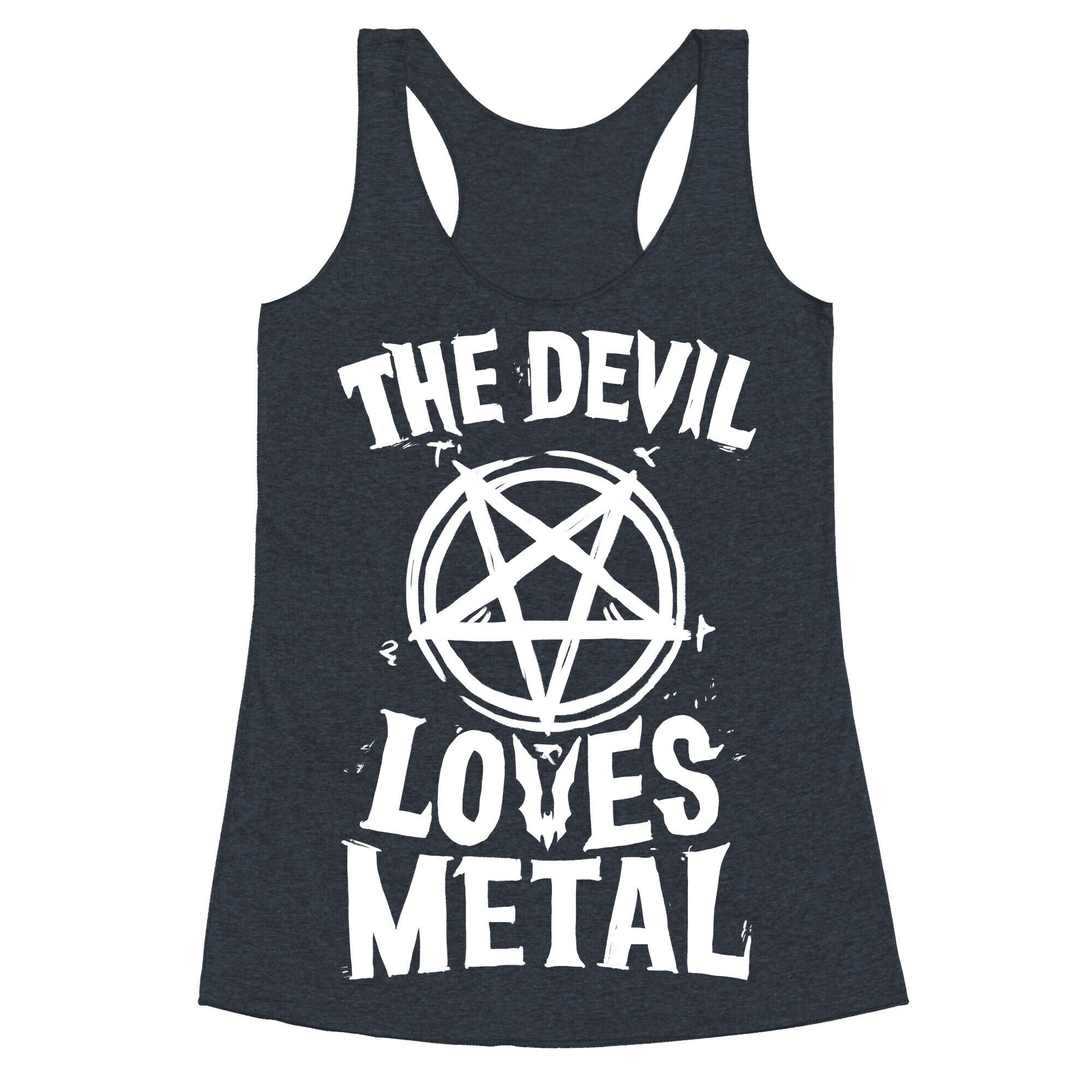 The Devil Loves Metal Racerback Tank