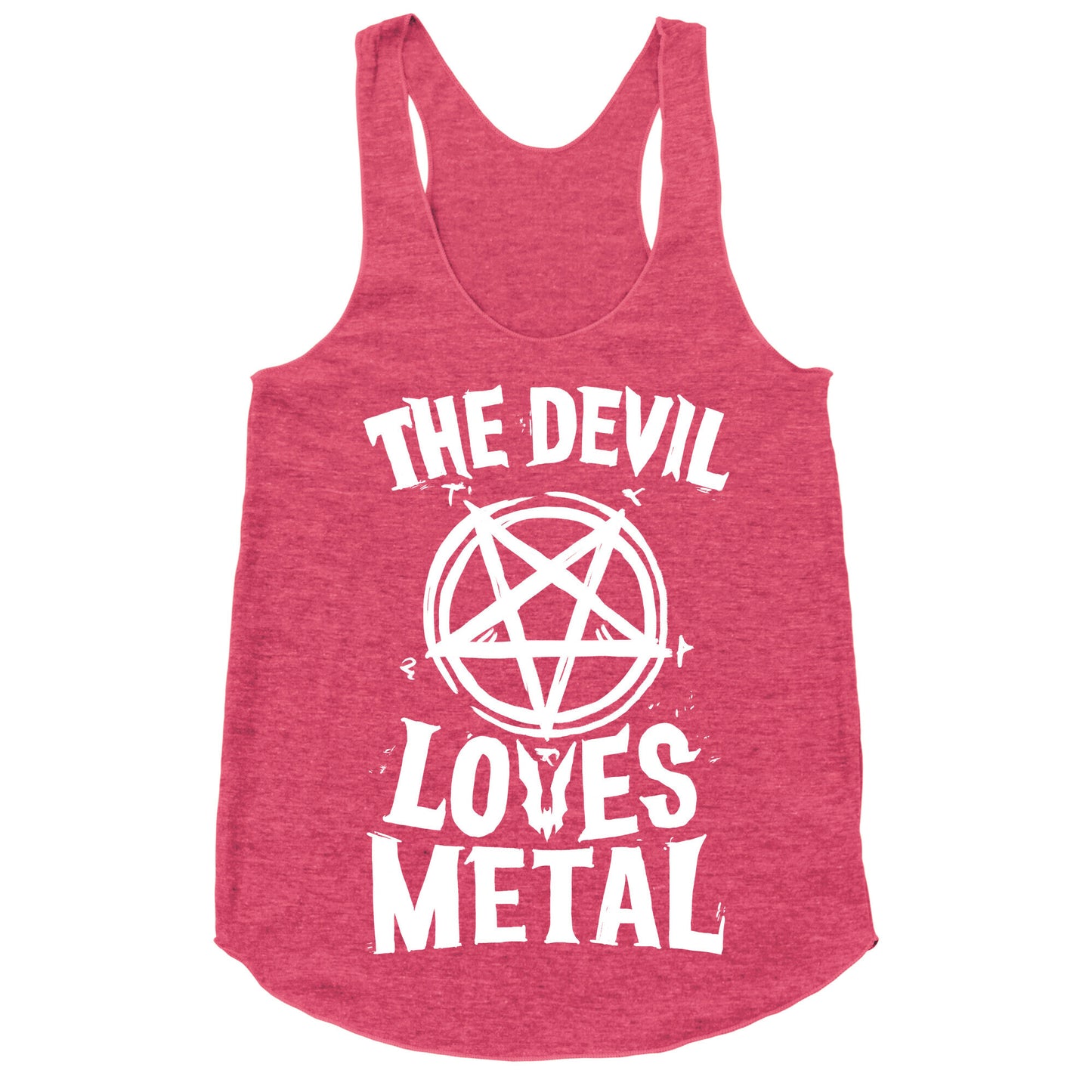 The Devil Loves Metal Racerback Tank