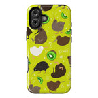 Kiwi Pattern Phone Case
