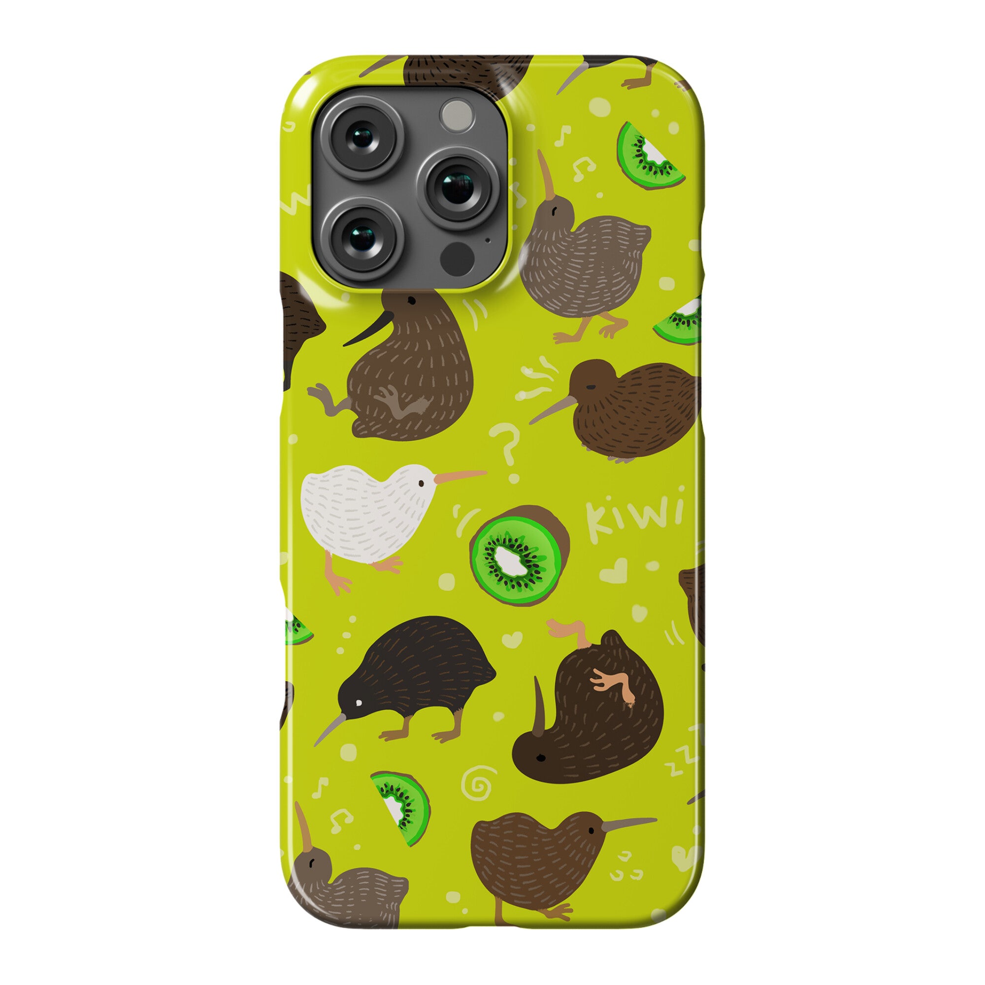Kiwi Pattern Phone Case