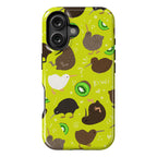 Kiwi Pattern Phone Case