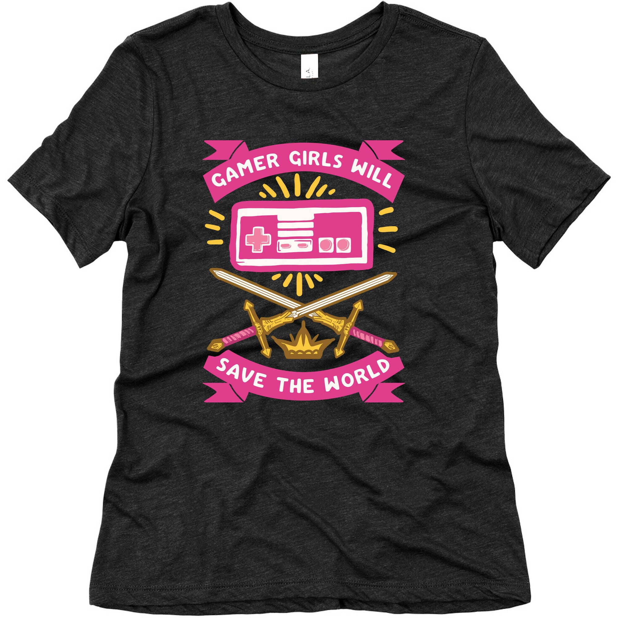 Gamer Girls Will Save The World Women's Triblend Tee