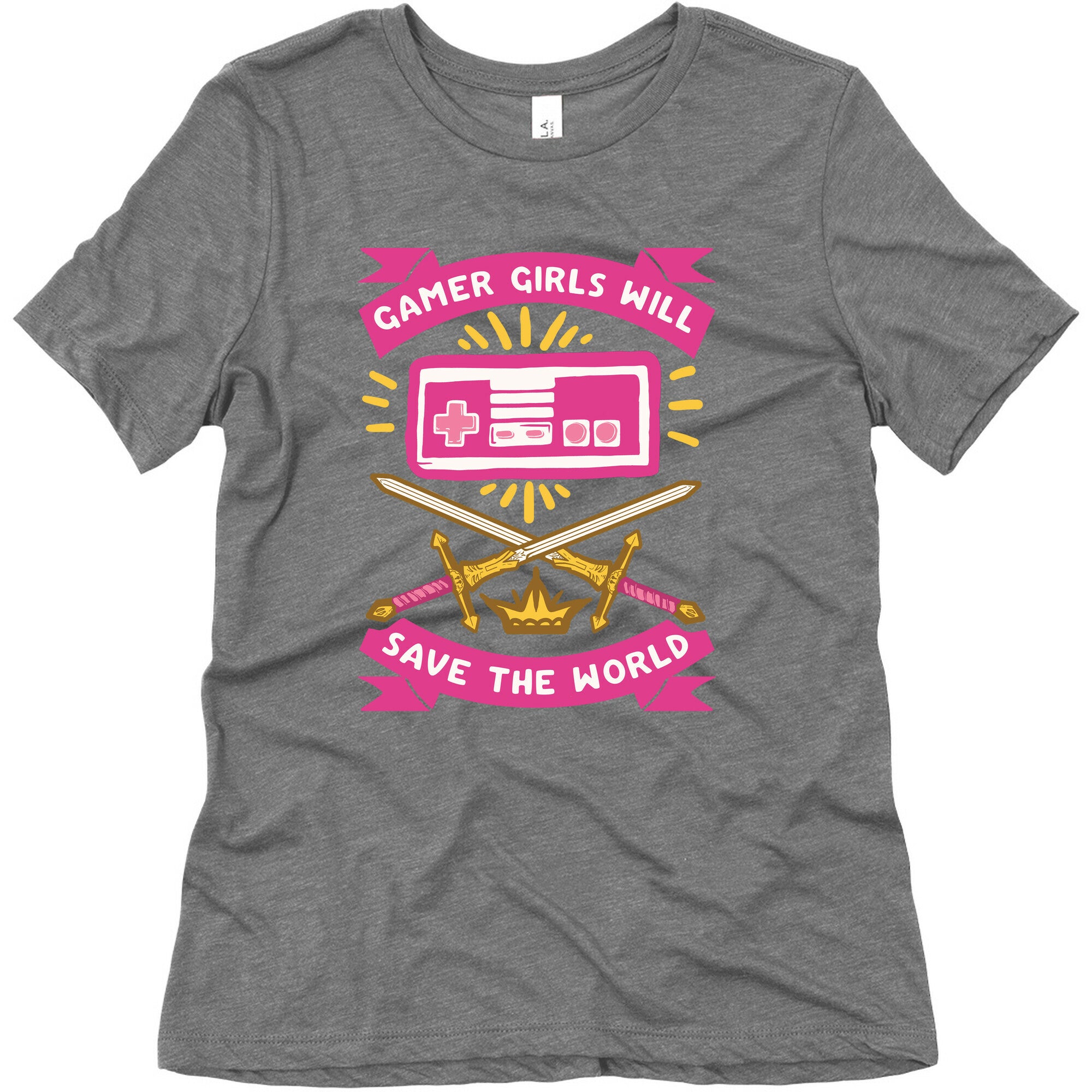 Gamer Girls Will Save The World Women's Triblend Tee