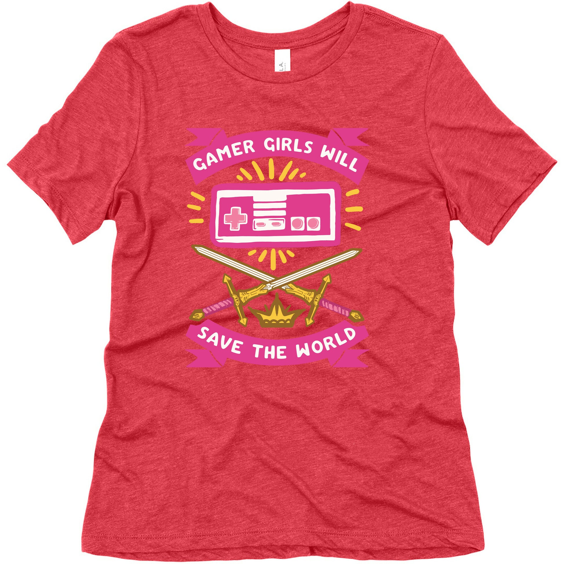 Gamer Girls Will Save The World Women's Triblend Tee