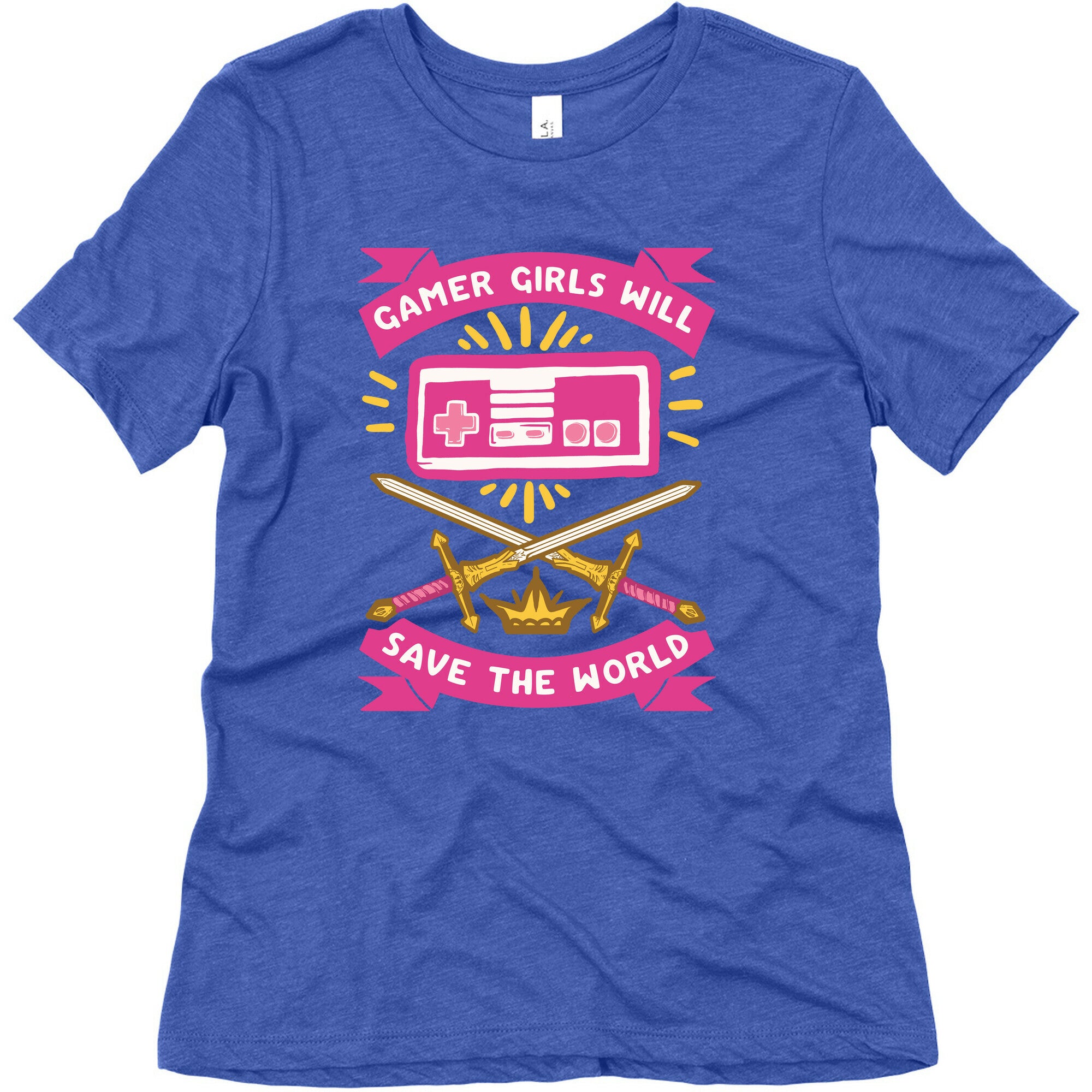 Gamer Girls Will Save The World Women's Triblend Tee