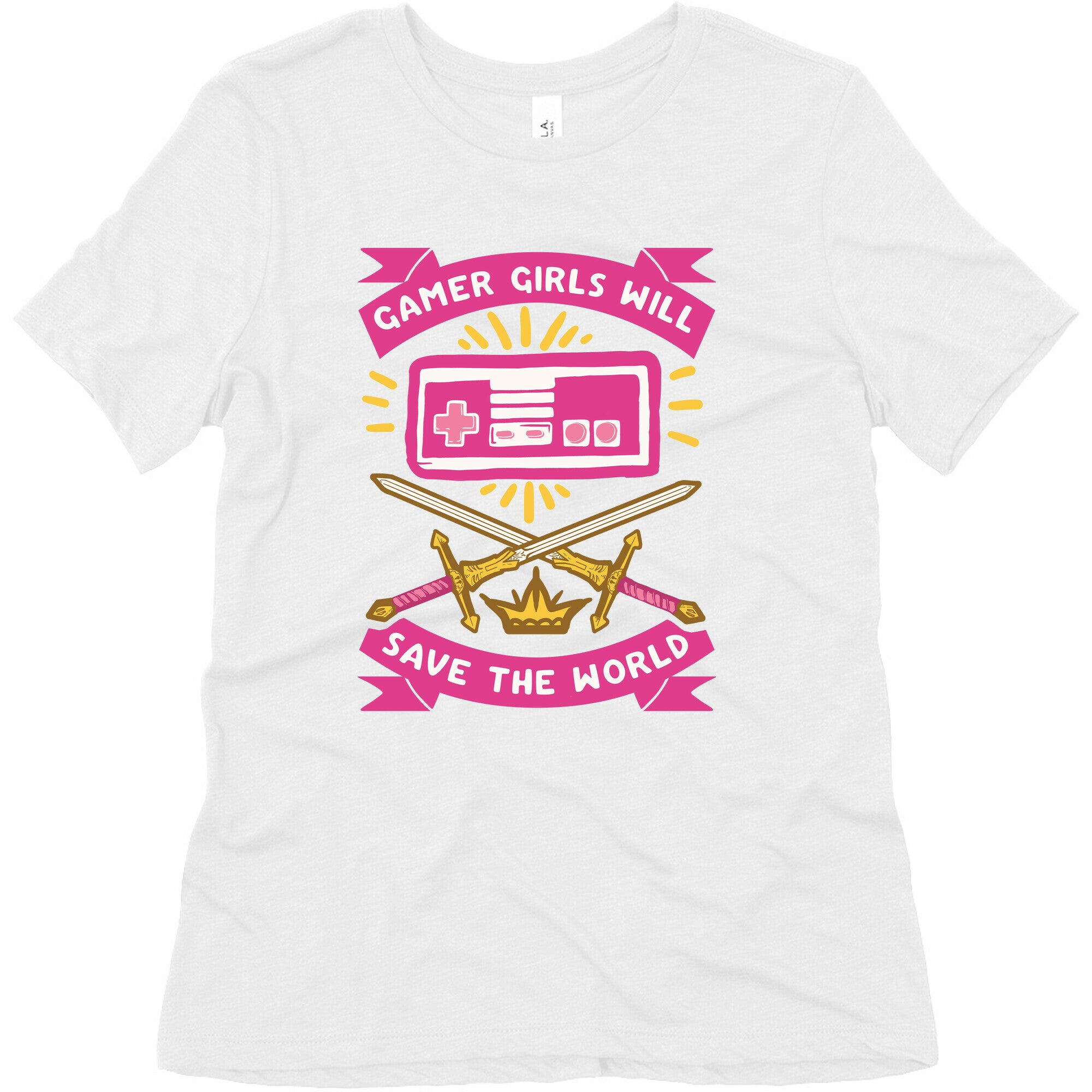 Gamer Girls Will Save The World Women's Triblend Tee