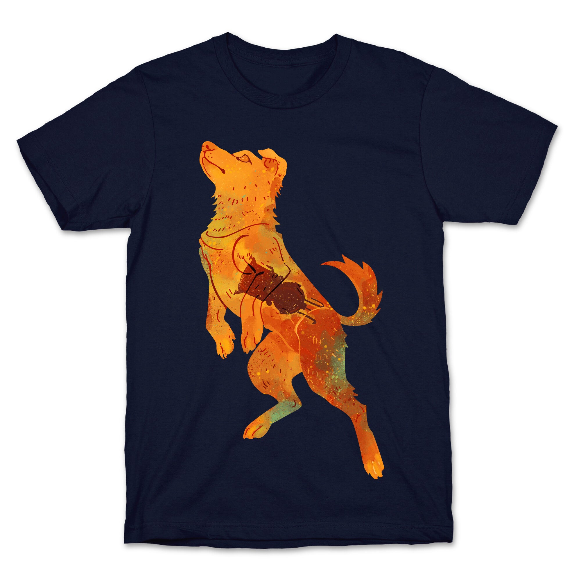 Astronaut Dog Zvezdochka T-Shirt