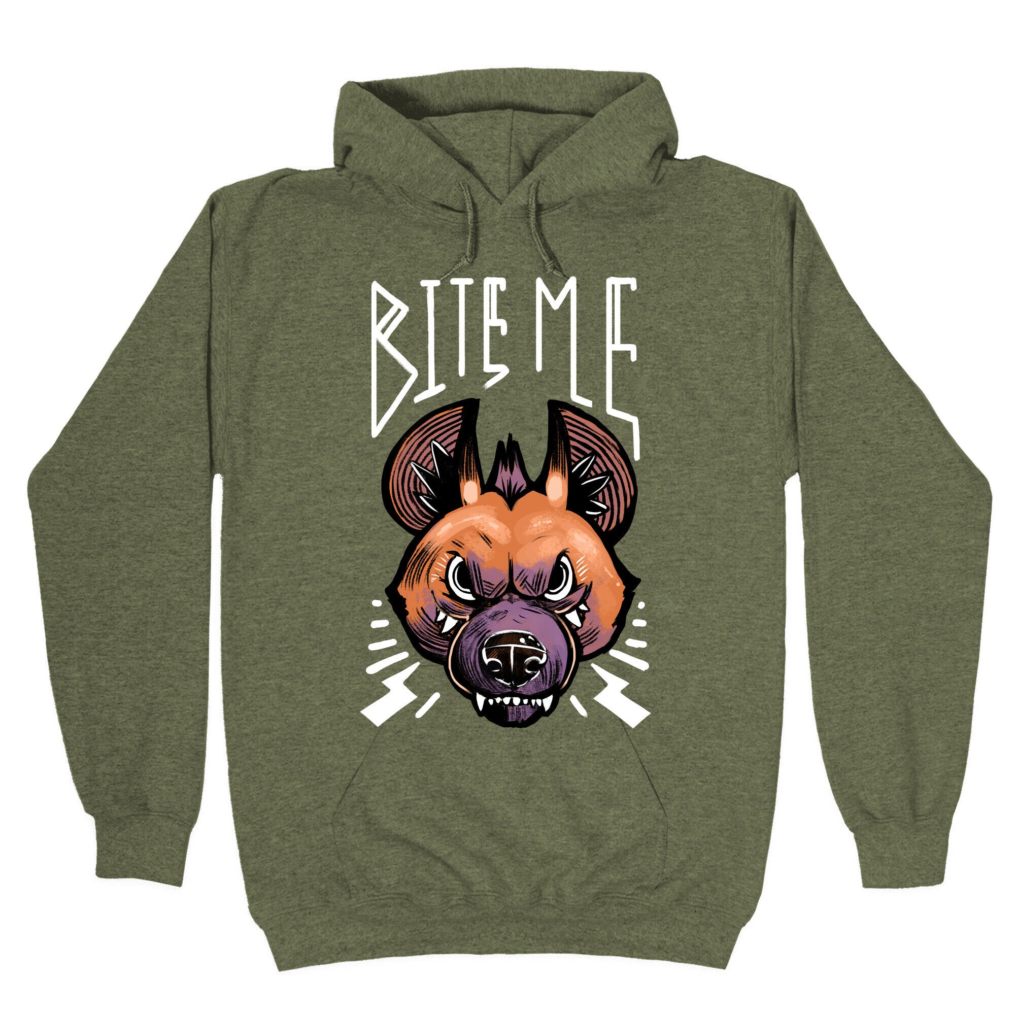 Bite Me- Hyena Hoodie