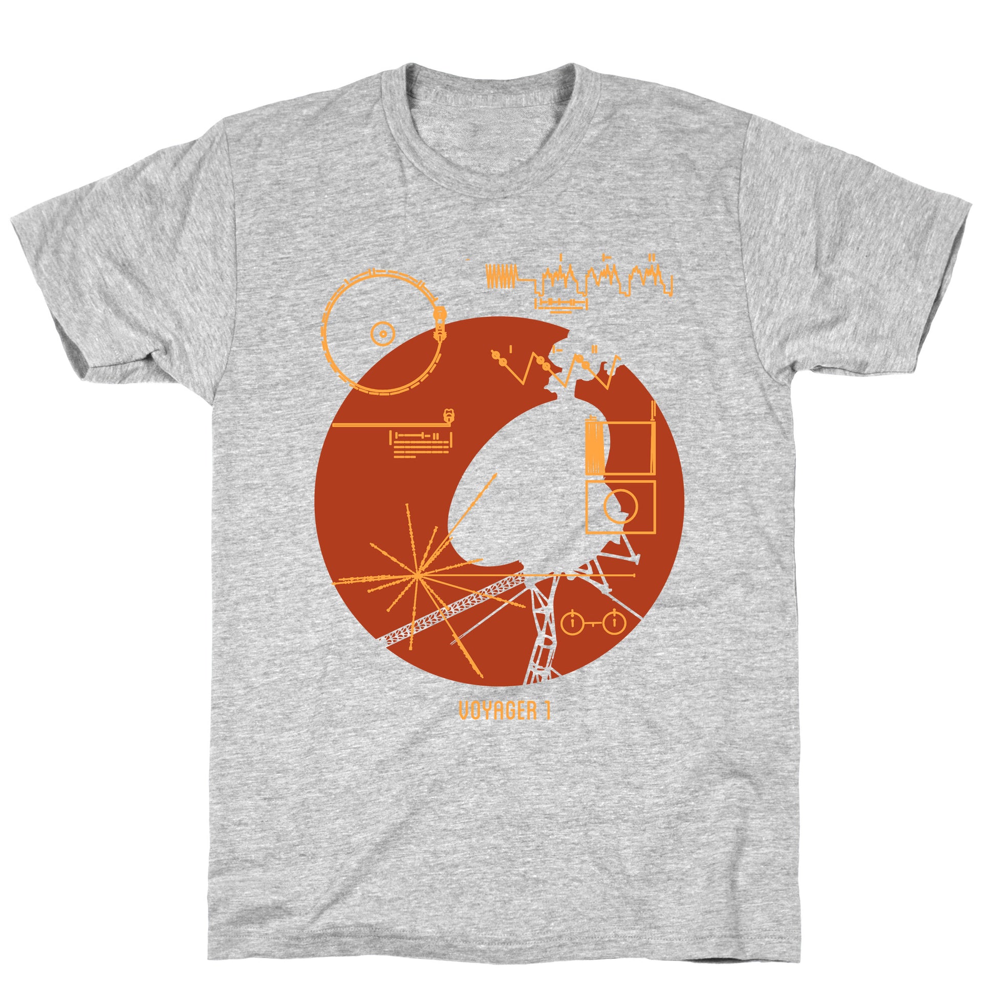 Retro Voyager 1 Golden Record T-Shirt