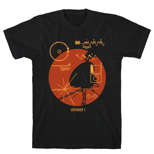 Retro Voyager 1 Golden Record T-Shirt