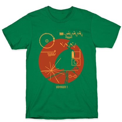 Retro Voyager 1 Golden Record T-Shirt