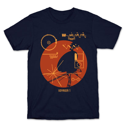 Retro Voyager 1 Golden Record T-Shirt