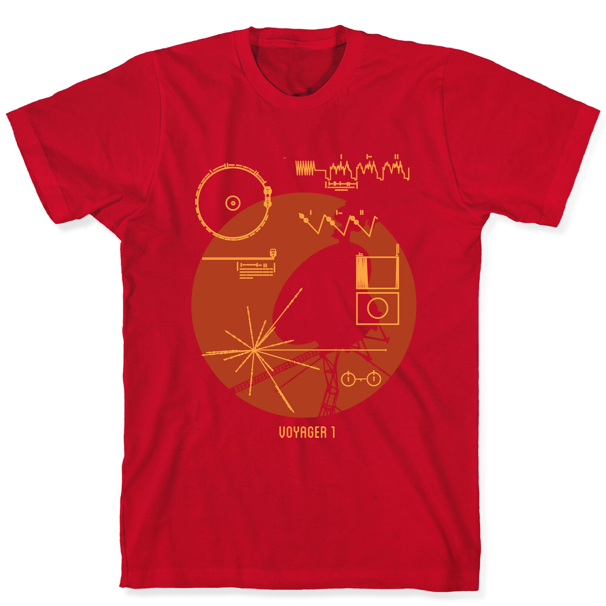 Retro Voyager 1 Golden Record T-Shirt