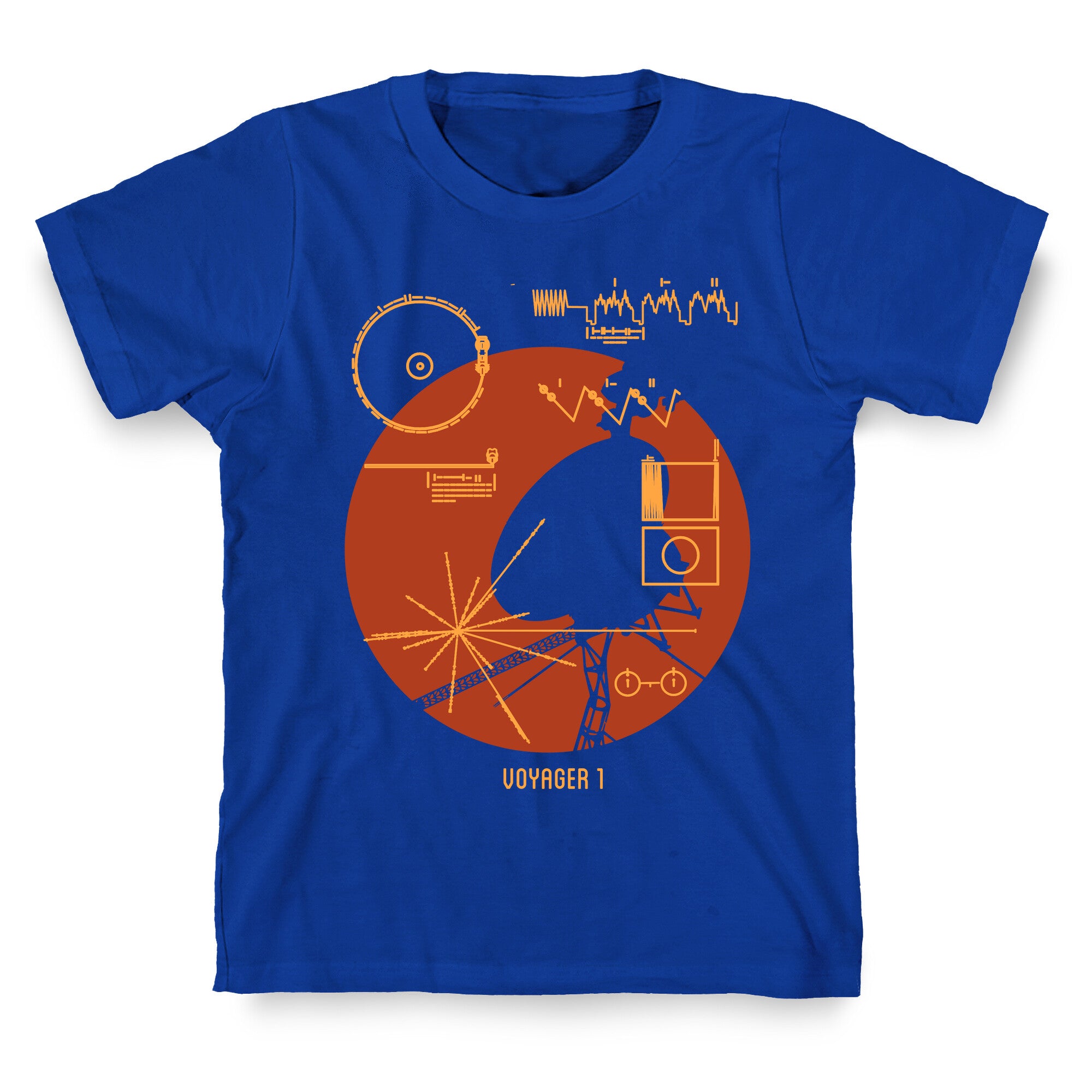 Retro Voyager 1 Golden Record T-Shirt