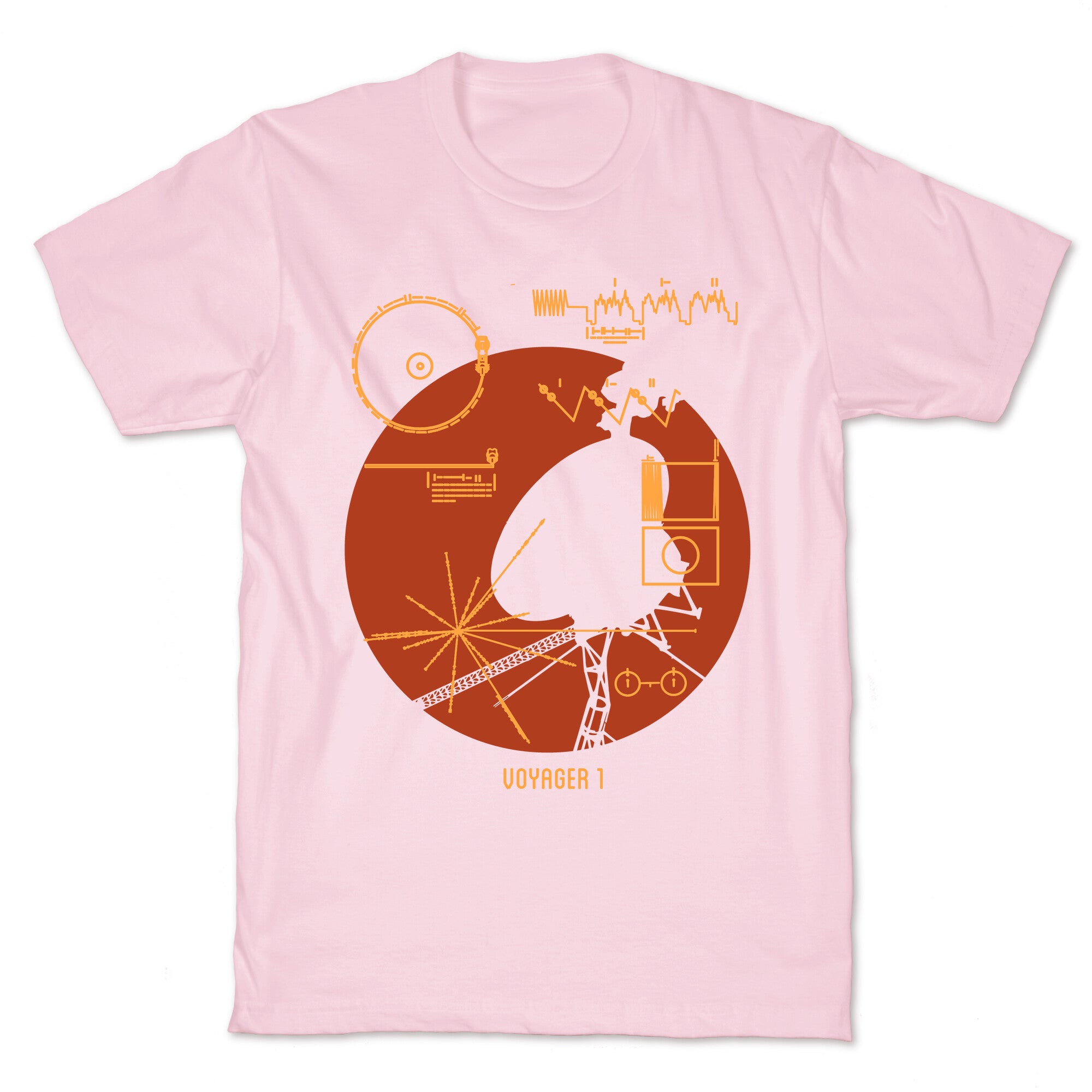 Retro Voyager 1 Golden Record T-Shirt