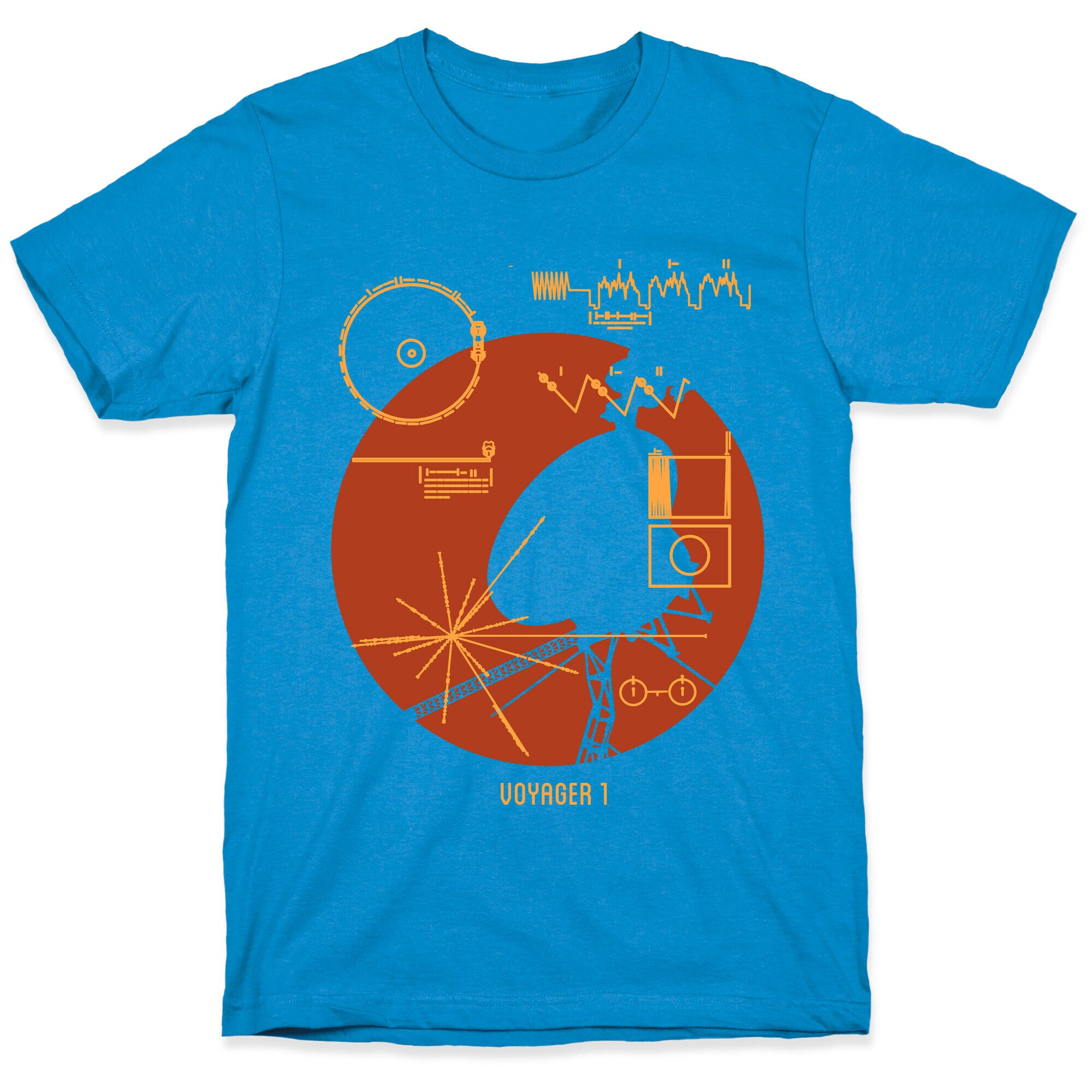 Retro Voyager 1 Golden Record T-Shirt