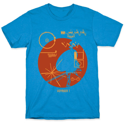 Retro Voyager 1 Golden Record T-Shirt